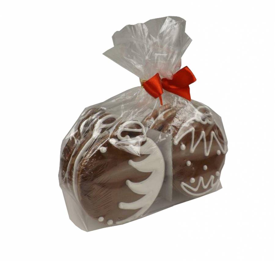 Lebkuchen Baumbehang Kugeln 8-fach ,Karton 20 Stück