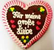 Lebkuchenherz Sprüche XXL