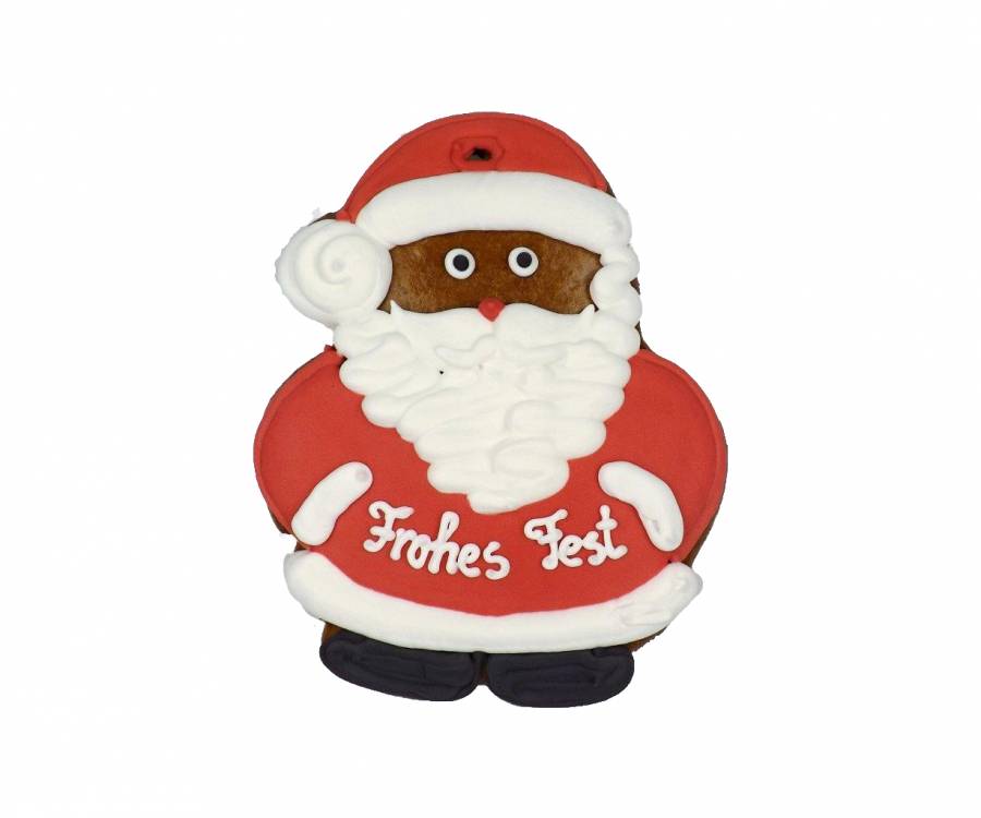 Lebkuchen Weihnachtsmann, 15 cm , Karton 30 Stück