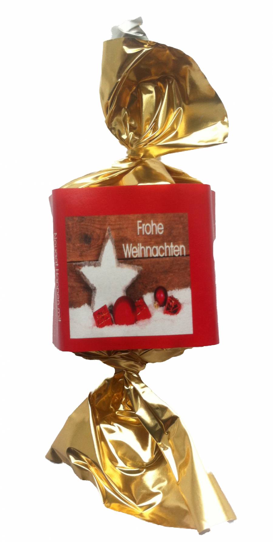 Bio Nougatbusserl ,VM Frohe Weihnachten, ,100 Stck