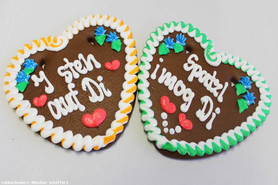 Lebkuchenherzen Sprüche bayrisch, Gastro,Catering